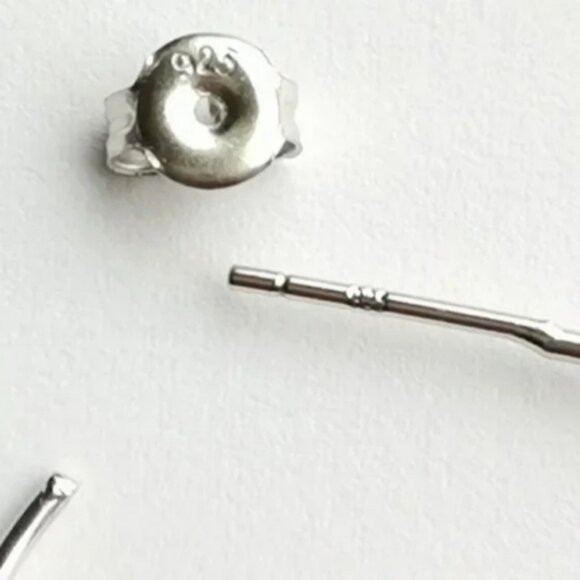 NEW sterling silver fine hoop earrings - Picture 7 of 10